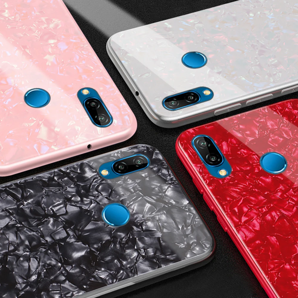 Чехол из закаленного стекла YIESOM для Huawei P20 Lite Pro мягкий силиконовый чехол ТПУ P20Lite