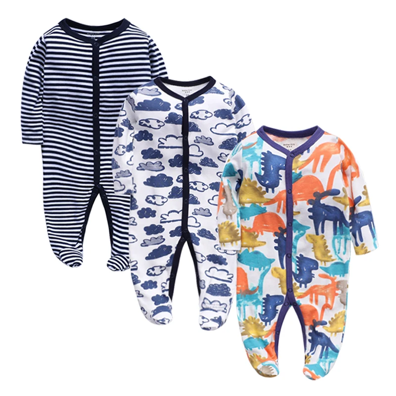 

newbron winter Baby Rompers Long Sleeve set cotton baby junmpsuit girls ropa bebe baby boy girl clothes