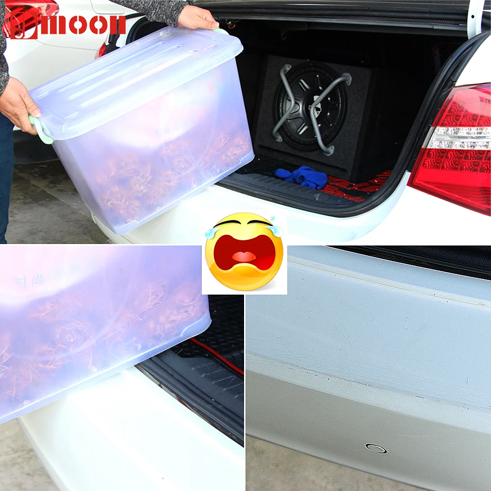 Автомобильные аксессуары наклейки защита для заднего бампера автомобиля Nissan