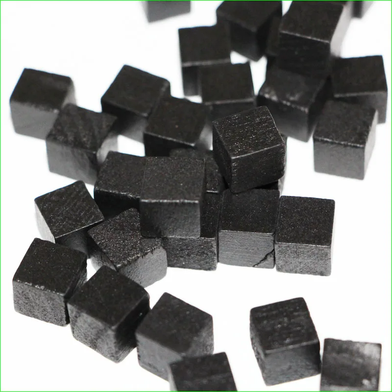 

Деревянные кубики для настольной игры, 50 шт., 1*1*1 см