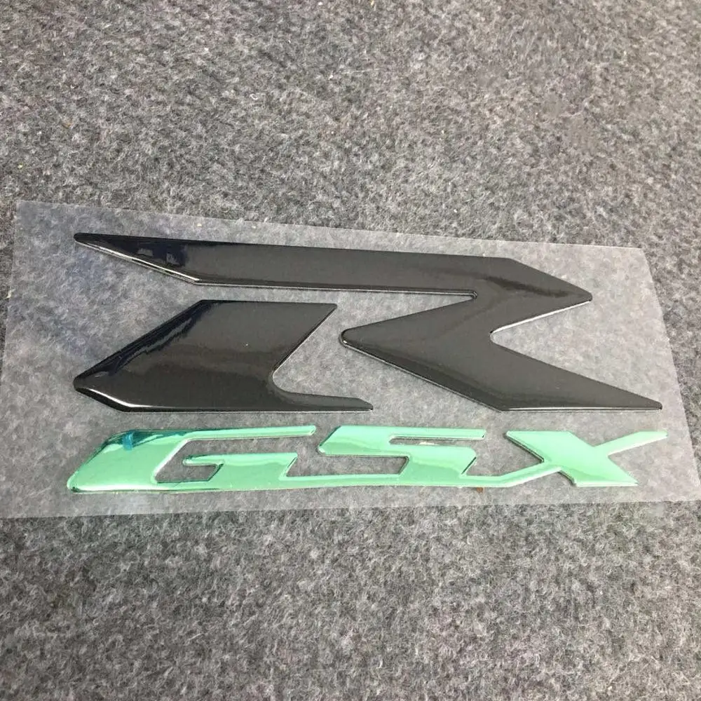 2 1 шт для GSXR Цвет смешивания 3D эмблема на крыло автомобиля бак подписать аппликацию Стикеры для Suzuki GSXR1000 GSXR600 GSXR750 K1 K2 K3 K4 K5 K6 K7/8/9 - Цвет: 2