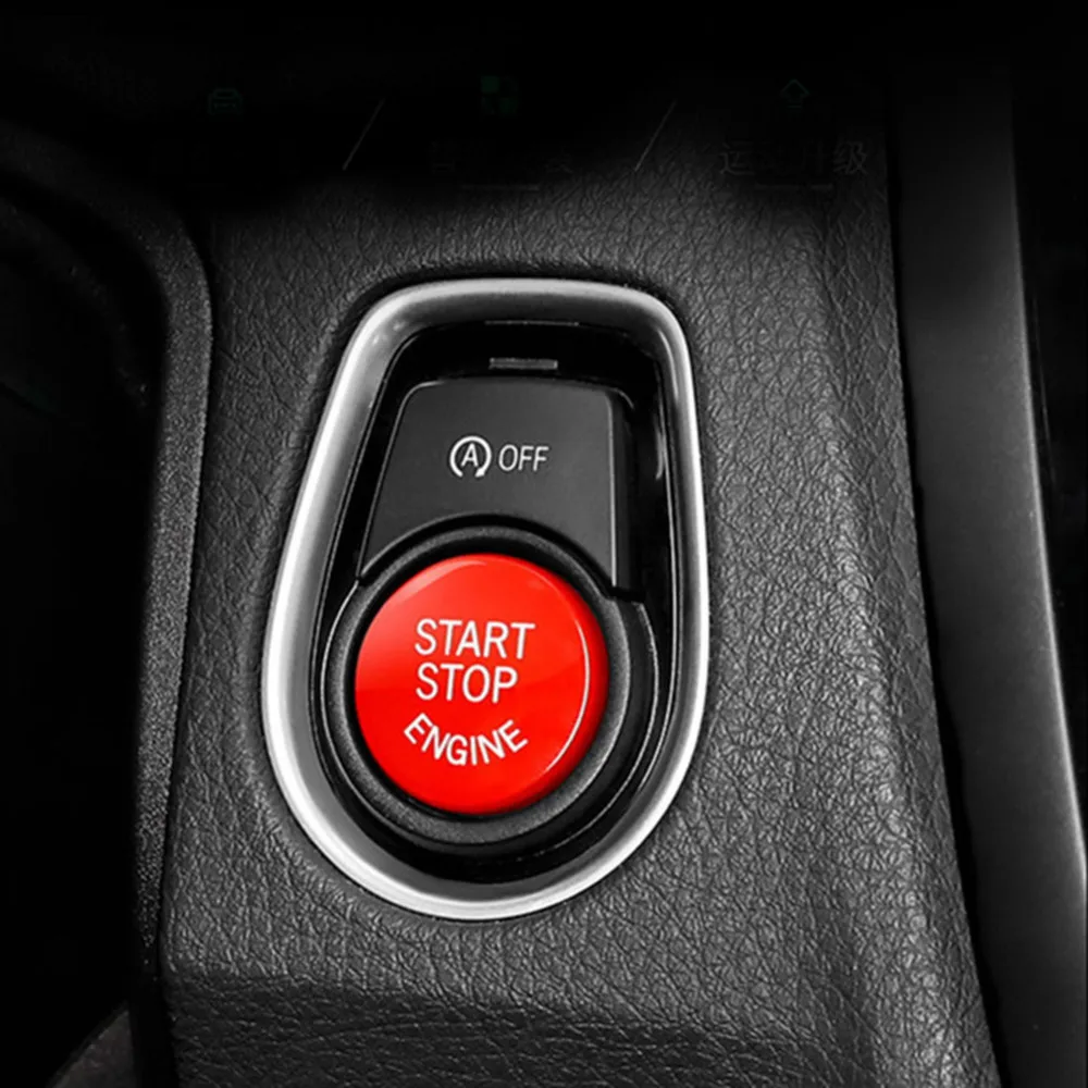Крышка кнопки запуска и остановки двигателя автомобиля для BMW F шасси F30 F10 F34 F15 F25