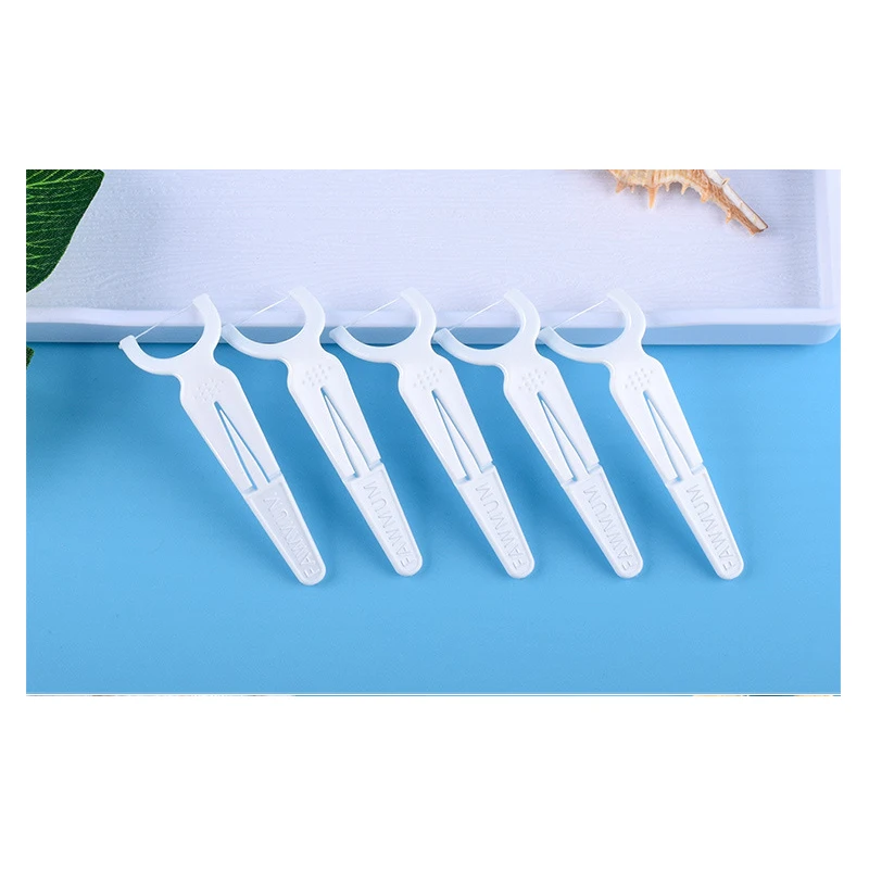 Зубная нить зубная молярная для чистки зубов межзубная щетка задняя гигиена