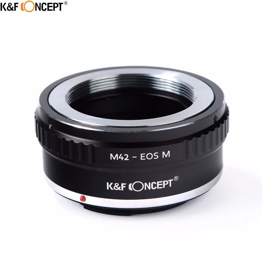 K & F CONCEPT адаптер для объектива камеры из латуни и алюминия подходит M42 Крепление