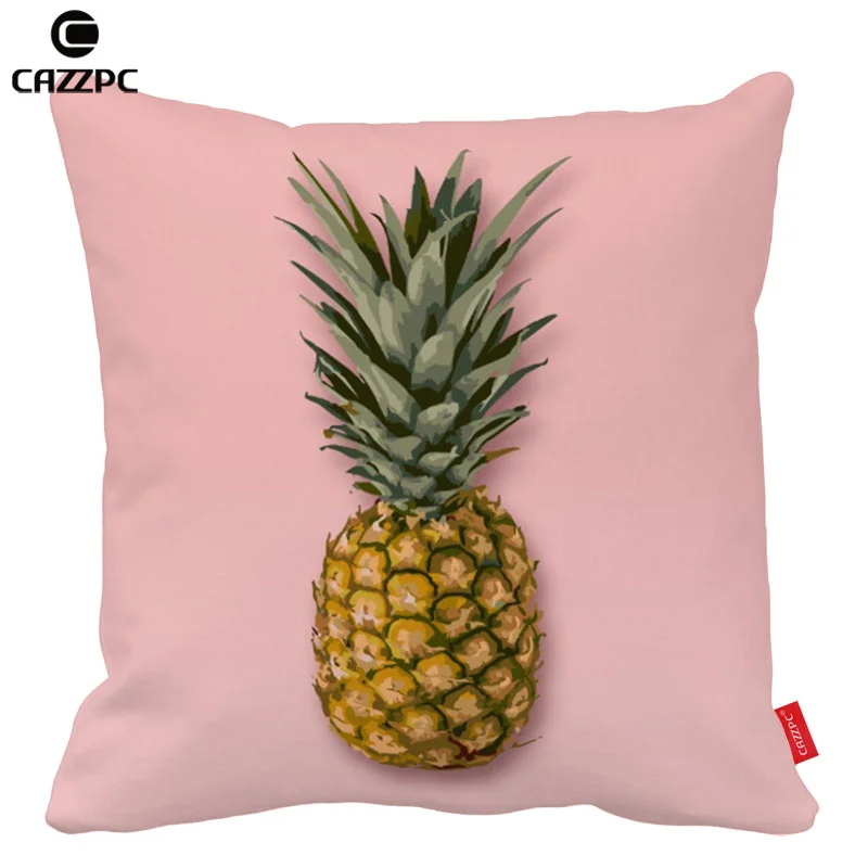 Поп арт акварельные розового цвета с принтом ананас автомобиль декоративные