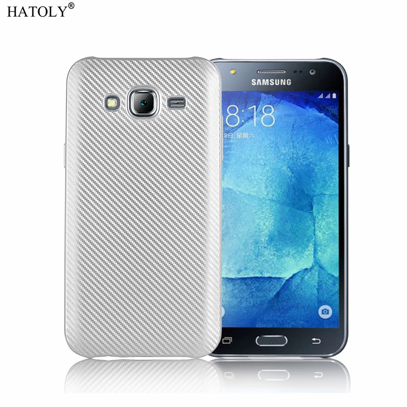 HATOLY For Fundas Samsung Galaxy J7 Neo Case J701F/DS Ultra-thin Soft TPU Carbon Fiber Back Cover for Nxt Core |