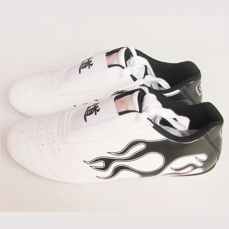 Обувь для тхэквондо мужчин женщин детей WTF взрослых ПУ дышащая защита обувь кунг