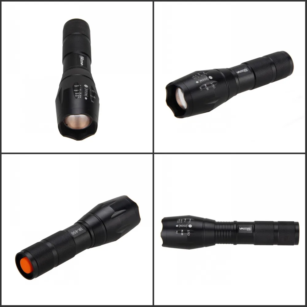 A100 IR 850nm 1 Режим портативный фонарь с ночным видением фонарик инфракрасный