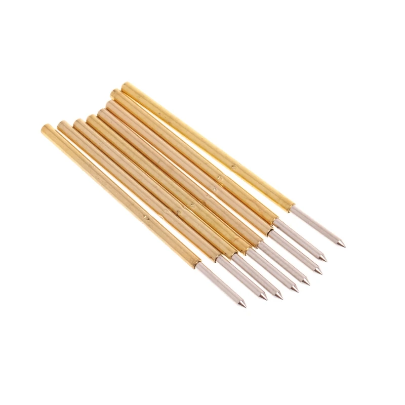 

100Pcs/Bag Spring Test Probe Pogo Pin P100-B1 Dia 1.36mm Length 33.35mm