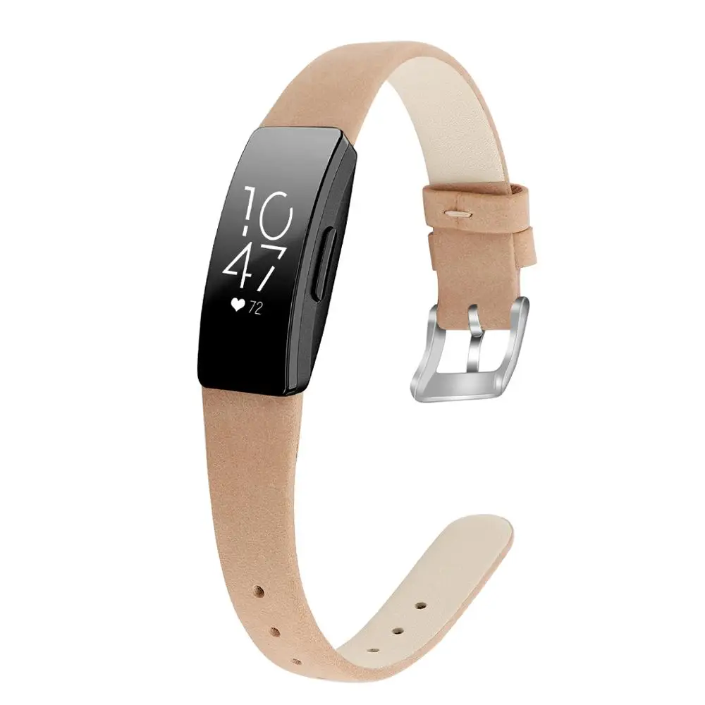 Роскошный сменный ремешок из натуральной кожи для Fitbit inspire/inspire hr наручных часов