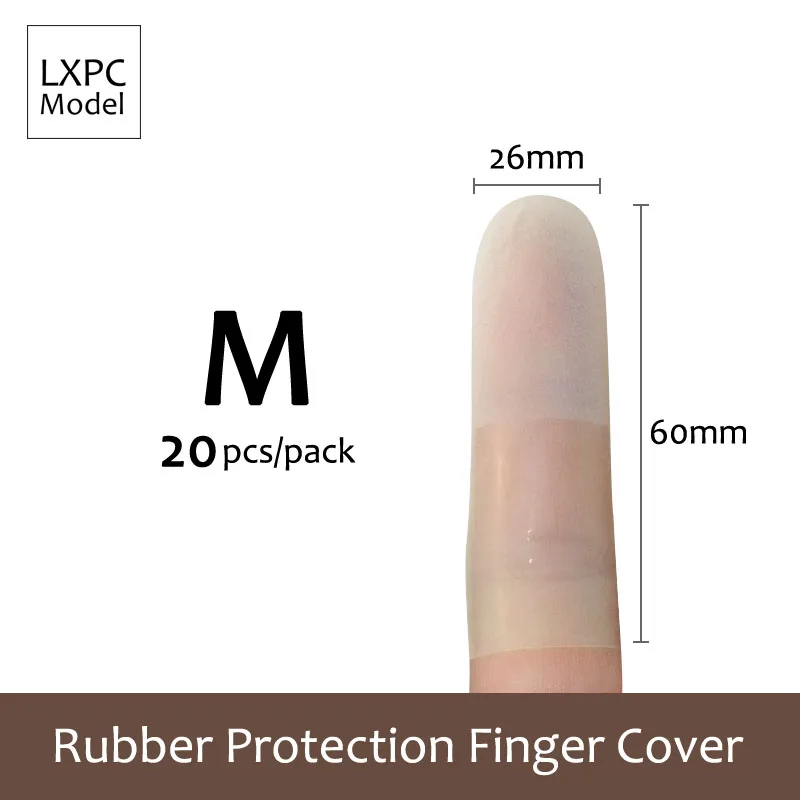 Model coloring tool spray paint protection Rubber finger sleeve Ultra-thin protective gloves |