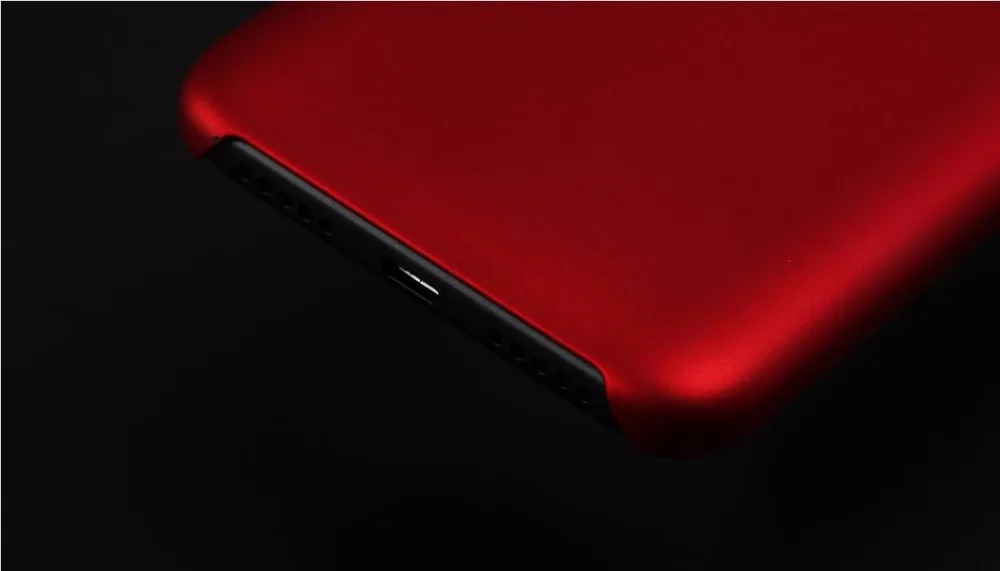 Бархатный Чехол для Xiaomi Redmi 4X 100% оригинал Материал: жесткий пластик + волокно