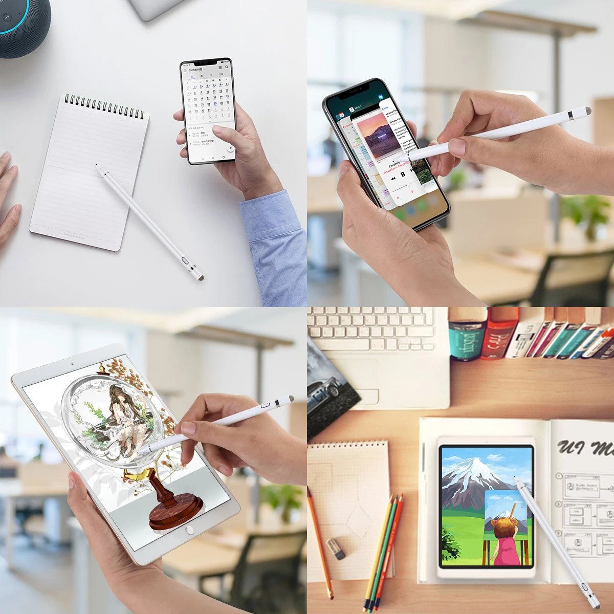 Цифровой стилус для телефона сенсорный экран iOS/Android планшет рисования и