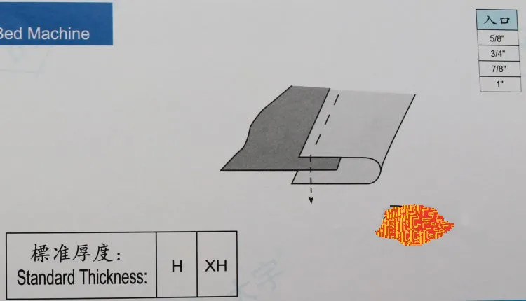 Детали швейной машины DA YU 151 binder для цилиндрической кровати большого размера
