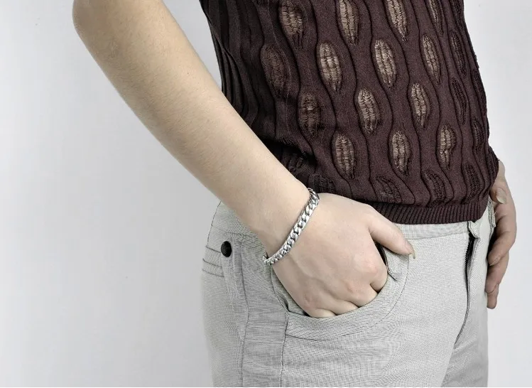 Мужские ювелирные изделия из стерлингового серебра 100% Стерлинговое Серебро 925