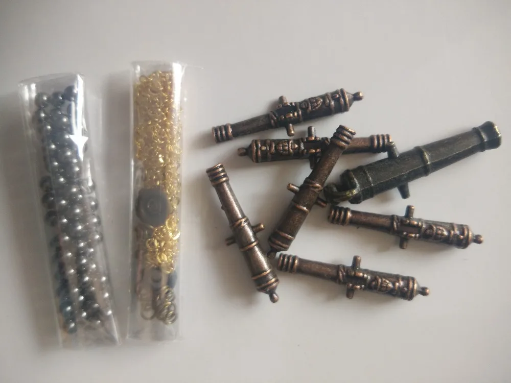 Модель корабля в масштабе 1/100 Halcon набор аксессуаров Классическая Пушка + якорь из