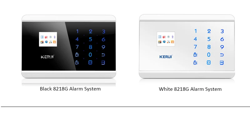 Kerui 8218G IOS Android APP GSM PSTN Двойная сеть охранная домашняя сигнализация s домашняя охранная сигнализация безопасная система