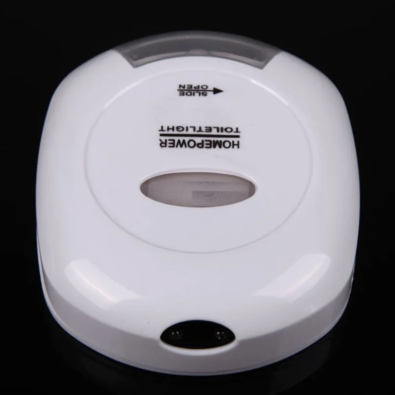 Auto-sensing LED Toilet Light Seat Lamp Night Motion Sensor Bowl Home Bathroom Red&ampGreen |