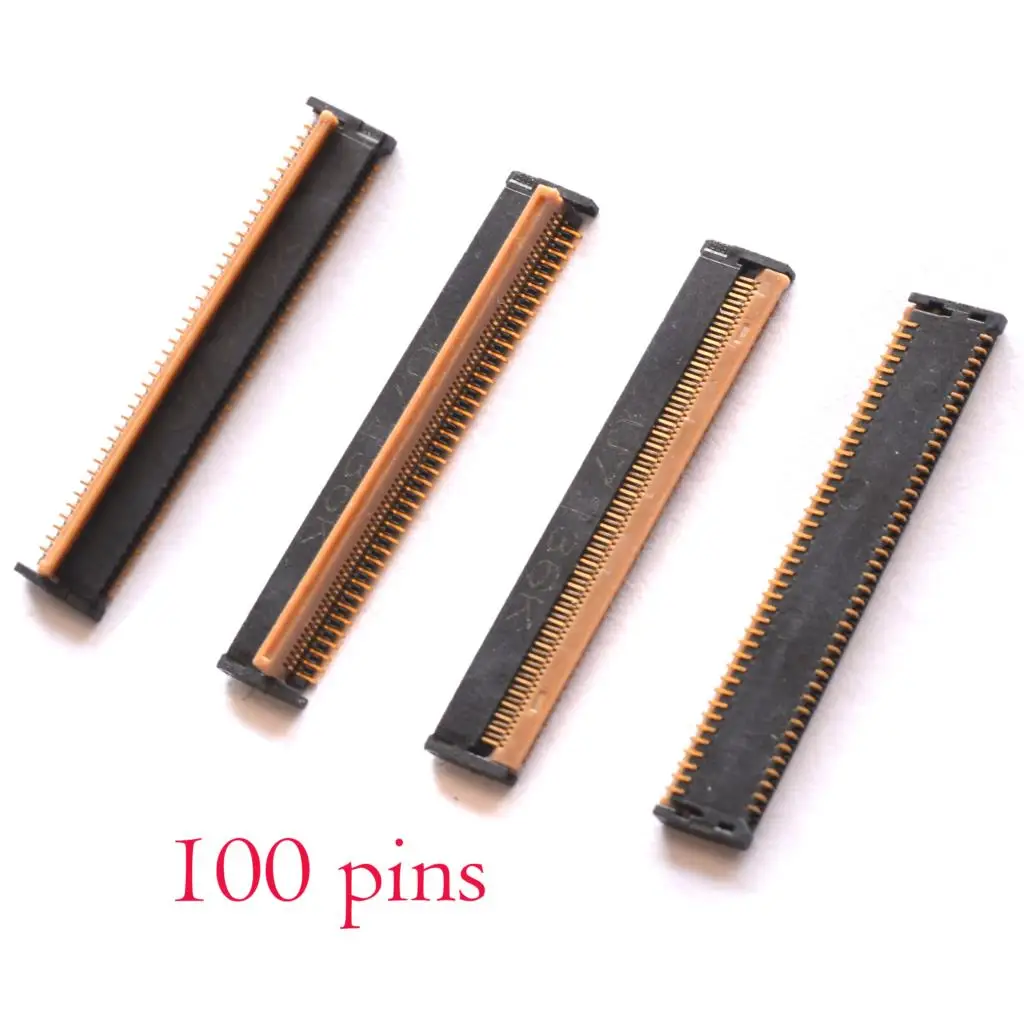 2 шт. 100 pins pin ЖК экран разъем FPC материнская плата для Samsung tab 90 90pin|Шлейфы мобильных