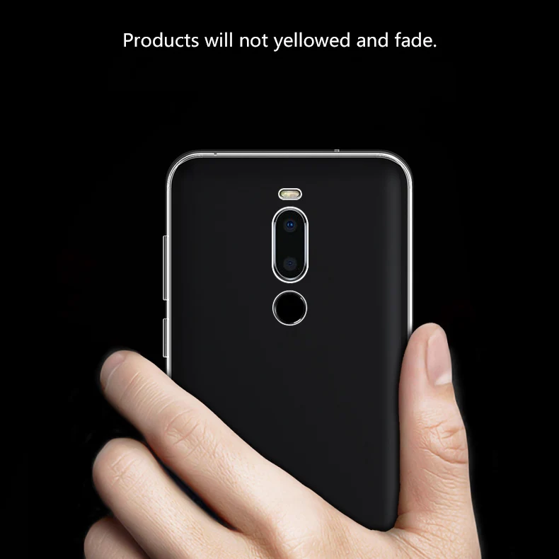 Чистый мягкий чехол для MEIZU Note 8 прозрачный кремний TPU прикрепляющийся к чехол для MEIZU X8 для MEIZU V8 PRO тонкий все включено