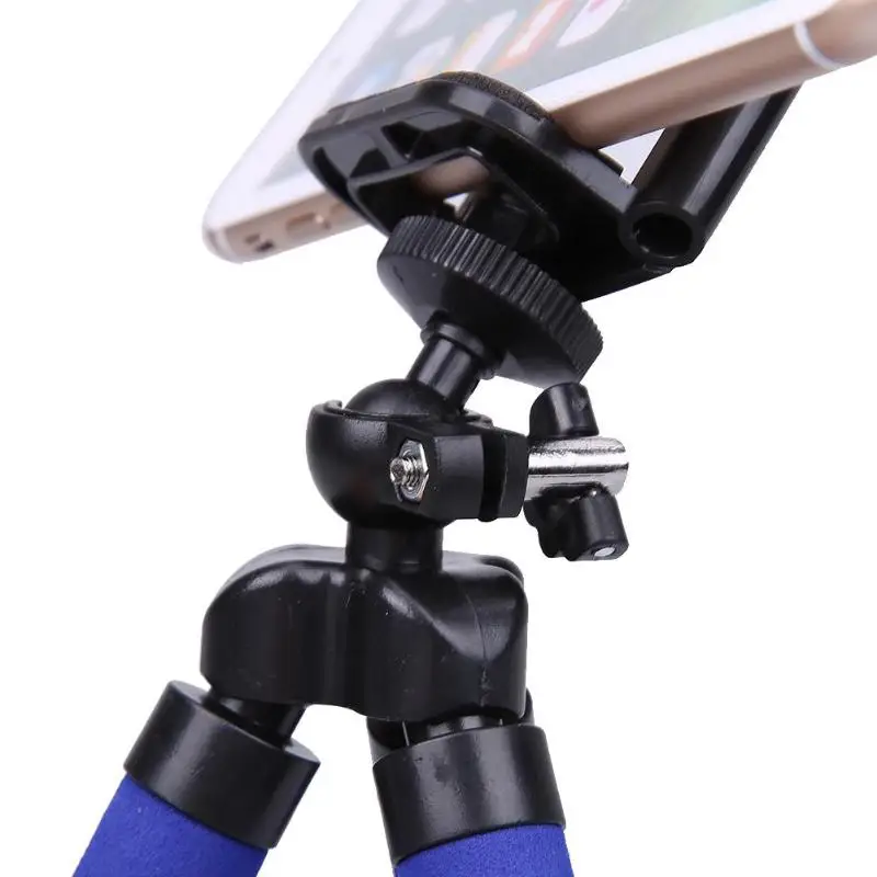 Мини портативный держатель смартфона Octopus DeskTripod для мобильного телефона камера Пластиковый плотный держатель для губки стойка для селфи для iPhone