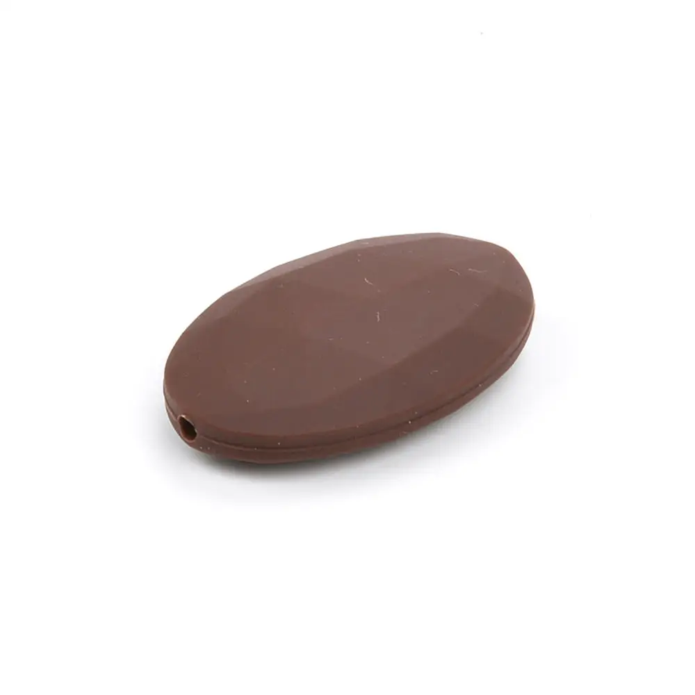 Силиконовые бусины LOFCA 5 шт./лот без БФА Плоские Овальные круглые детские зубные