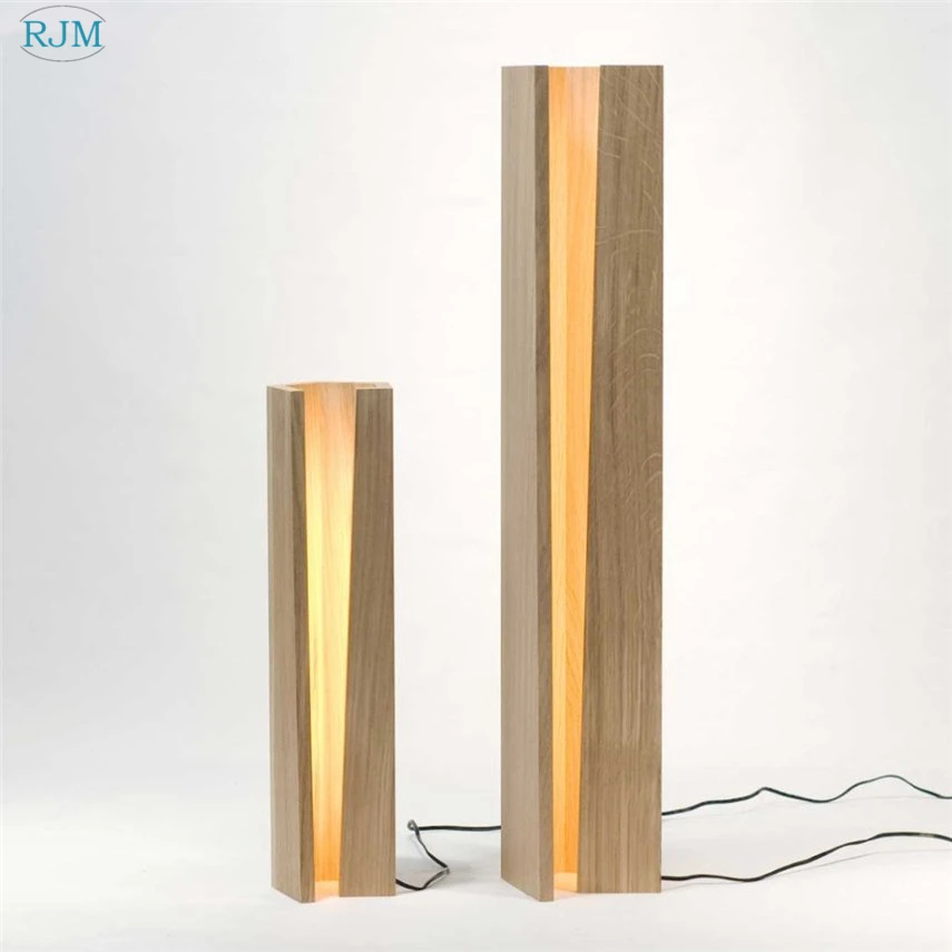 Modern Creative Solid Wood Table Lamps Simple Study Desk Lamps for Living Room Bedroom Bedside Home Lighting Fixtures Decor