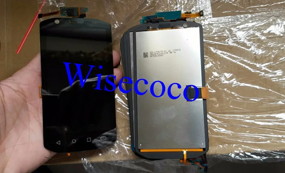 ЖК дисплей TC75 в сборе с сенсорным экраном дигитайзер для символа зебры Замена|lcd