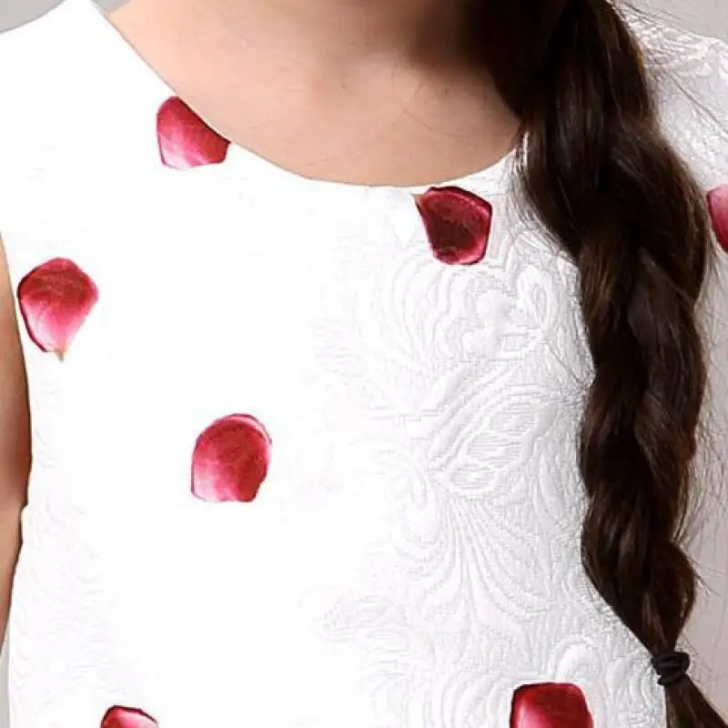Children Floral Dress Gilrs New 2016 Meninas Vestidos Infantis Children's Clothing Princess Baby Girls Party 3-7T | Детская одежда