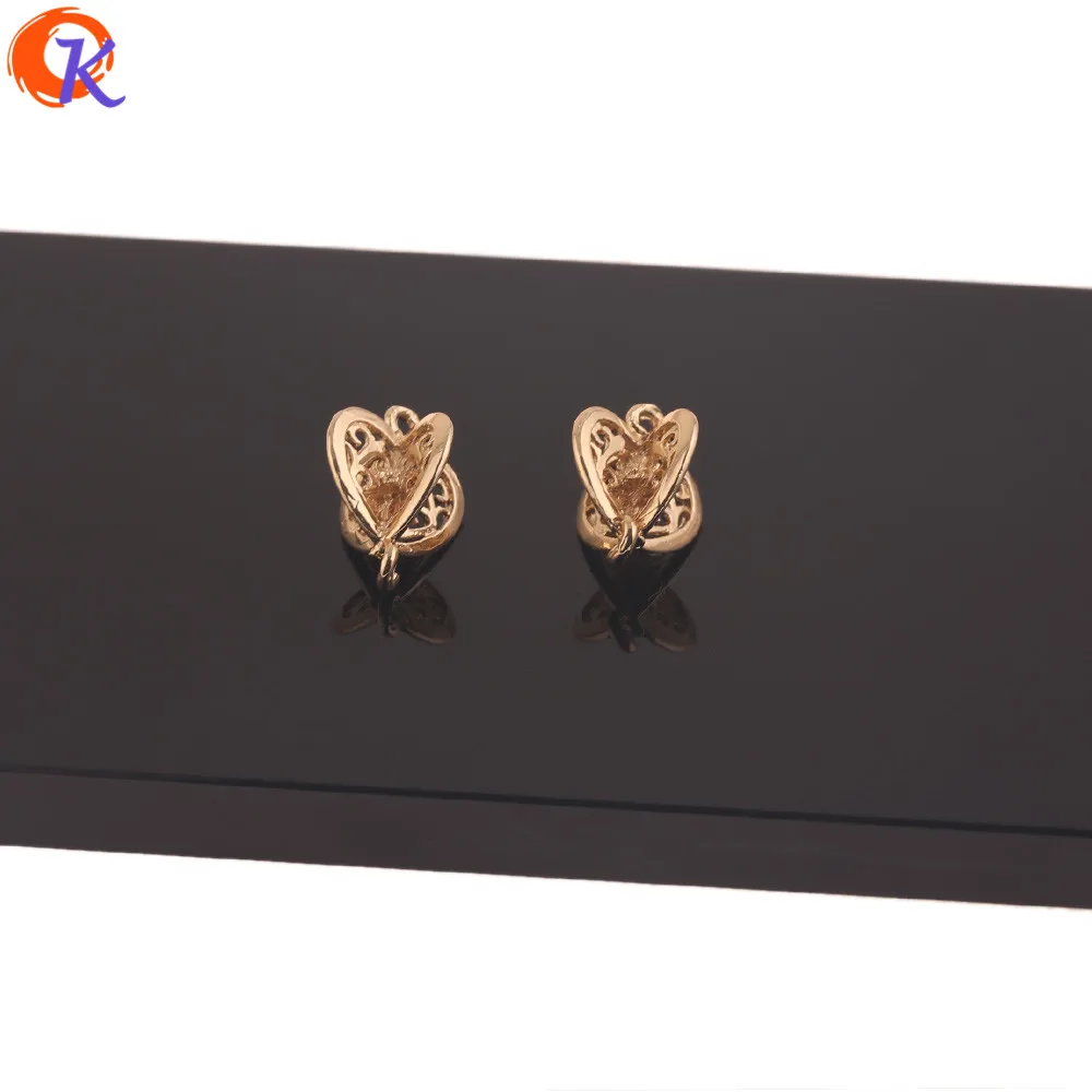 

Cordial Design 30Pcs 14*19MM Earrings Accessories/DIY Making/Genuine Gold Plating/Earrings Connectors/Jewelry Findings Component