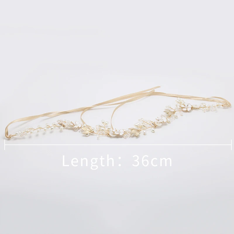 Повязка на голову с искусственным жемчугом для невесты | Украшения и аксессуары