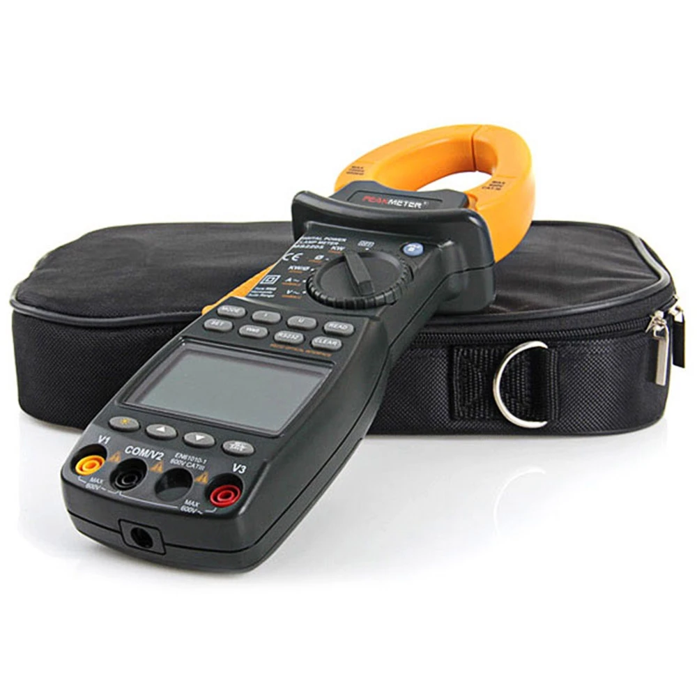 PROTMEX PM2205 3 фазы гармоник мощность клещи измеритель гармоник мощность тестер с Rs232