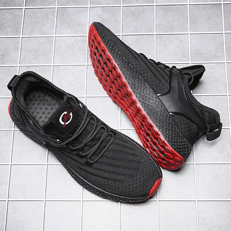 Мужские дышащие удобные повседневные туфли модные мужские холщовые на шнуровке