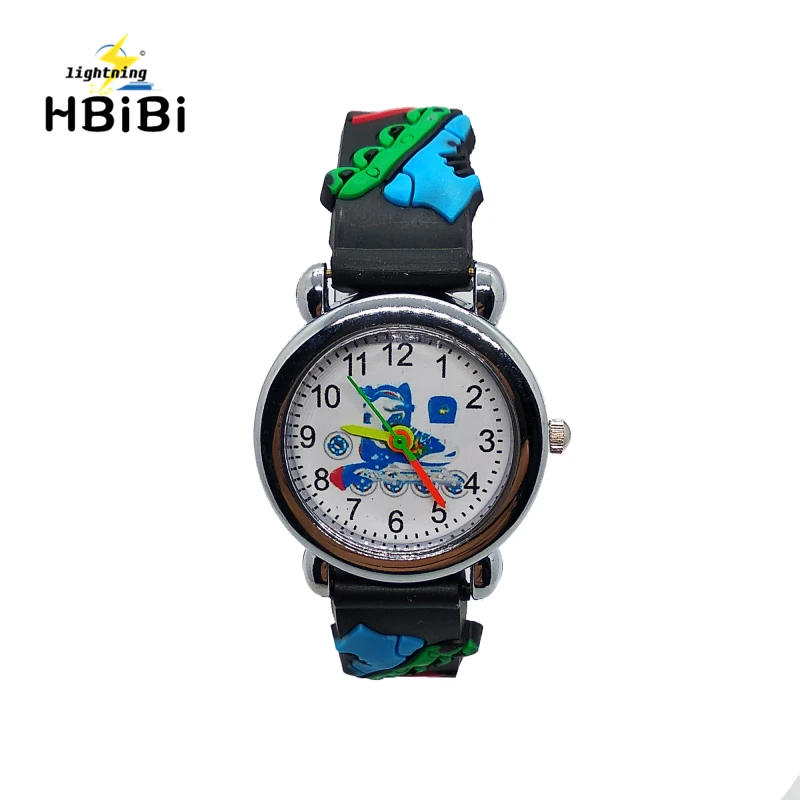 Wholesale promotion !! Cartoon Car Story Kids Watches Students Boys Girls Clock Skates Quartz Children Watch Sports Wristwatches | Наручные