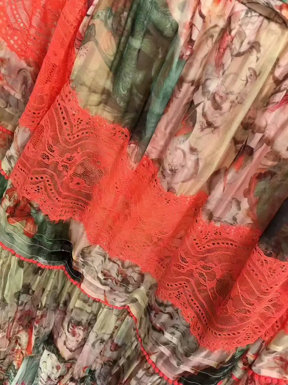 Шелковое платье vestido de festa свободное пляжное летнее шифоновое платье богемное сексуальное Макси-Платье с бретельками кружевное длинное пляжное платье vadim