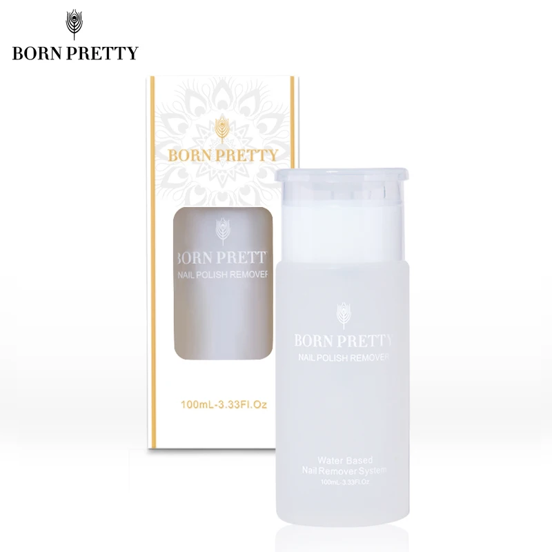 Средство для удаления лака ногтей BORN PRETTY на водной основе 100 мл средство очистки