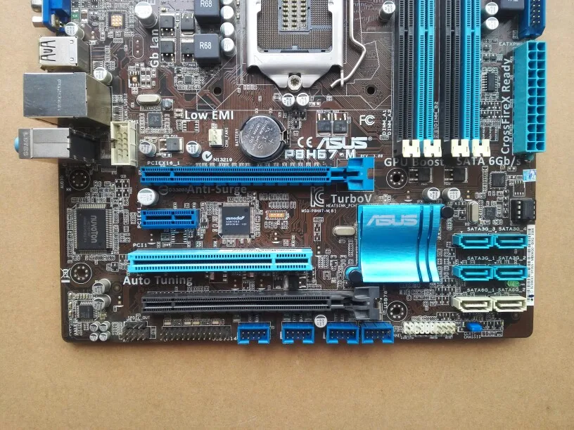 Used Asus P8H67-M Desktop Motherboard H67 Socket LGA 1155 i3 i5 i7 DDR3 32G uATX | Компьютеры и офис