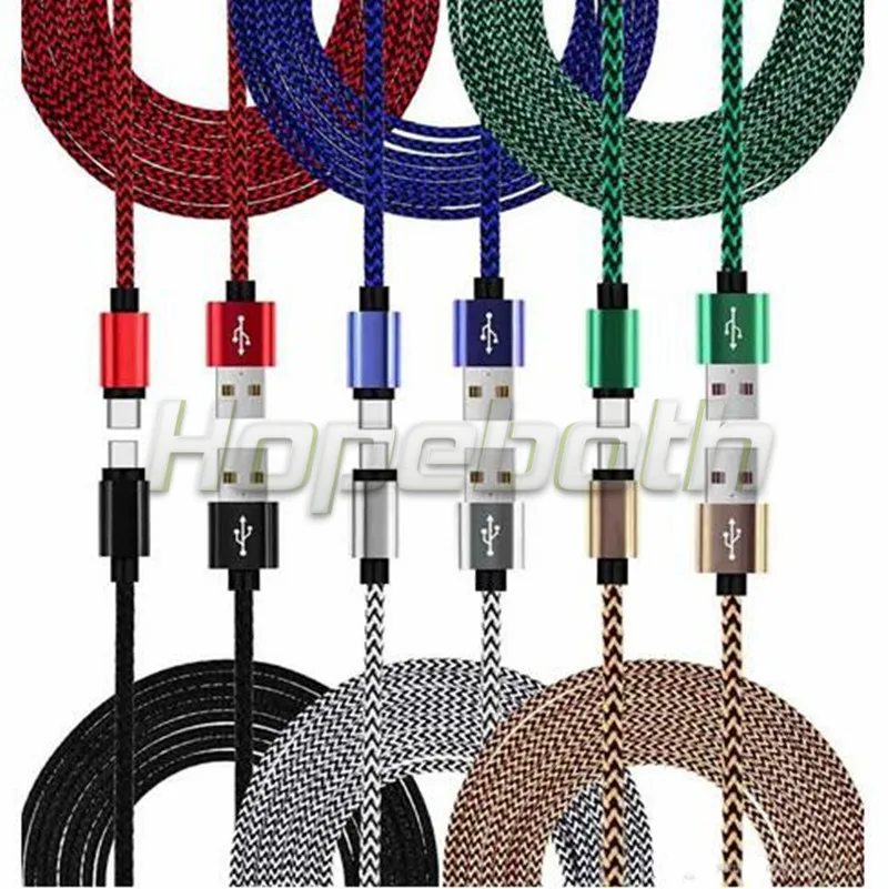 Кабель Micro USB в нейлоновой оплетке 5 В 2 А кабель для зарядки и синхронизации