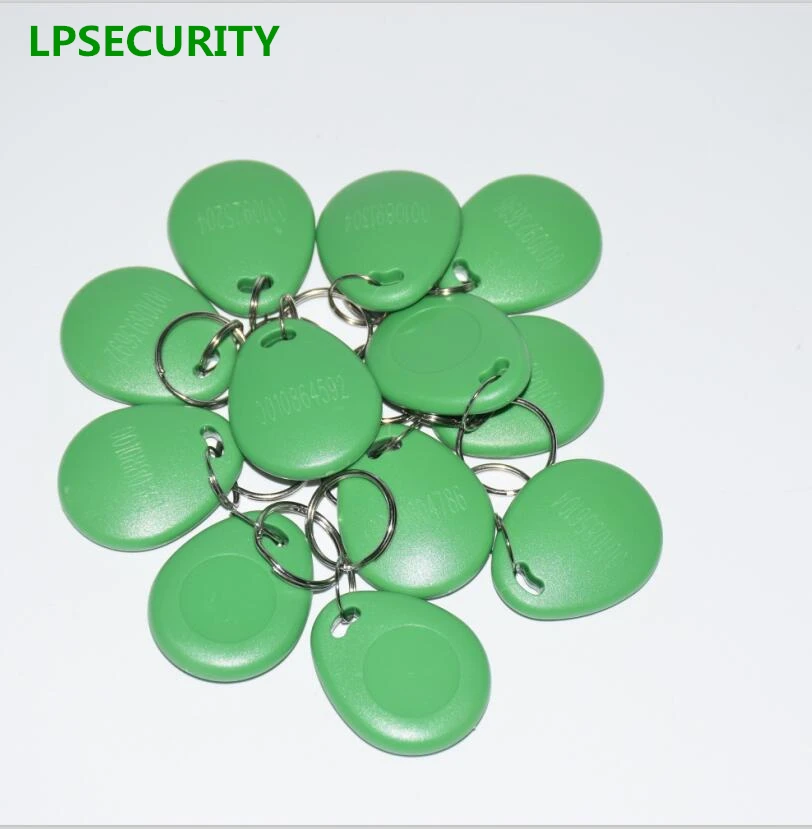 LPSECURITY 100 шт. 125 кГц близость маркер тег чип карты доступа трава зеленый цвет для