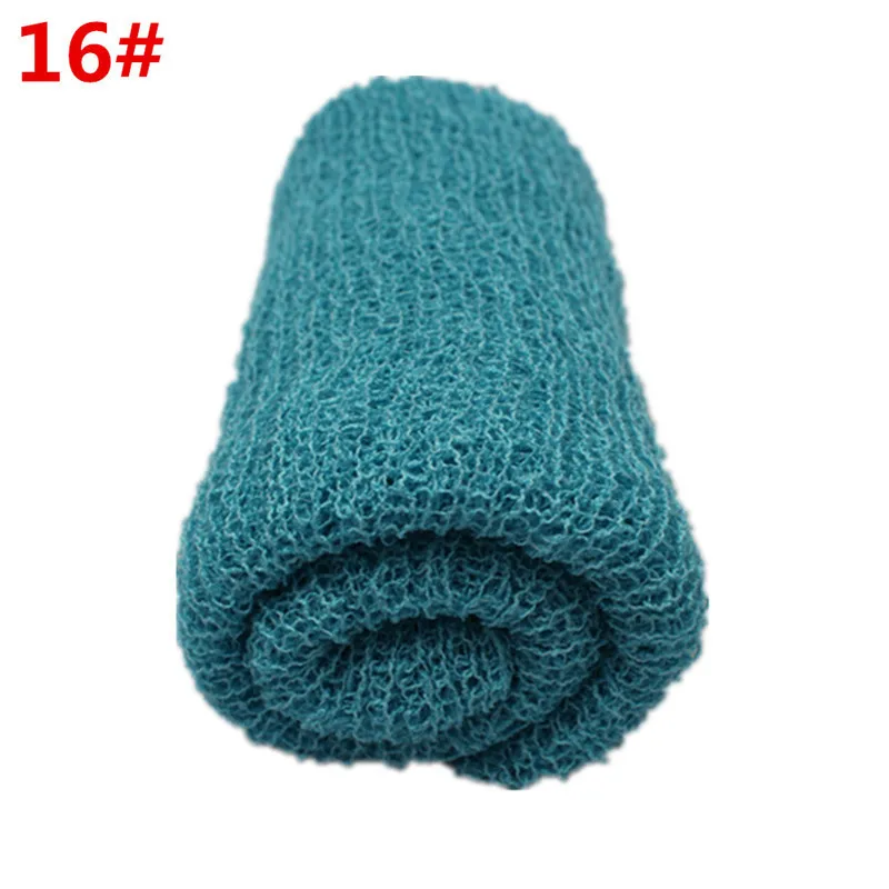 35*150cm Stretch Knit Wrap Newborn Photography Props Baby Kids Nubble Rayon Wraps Maternity Scarf Hammock Swaddlings Women Shawl