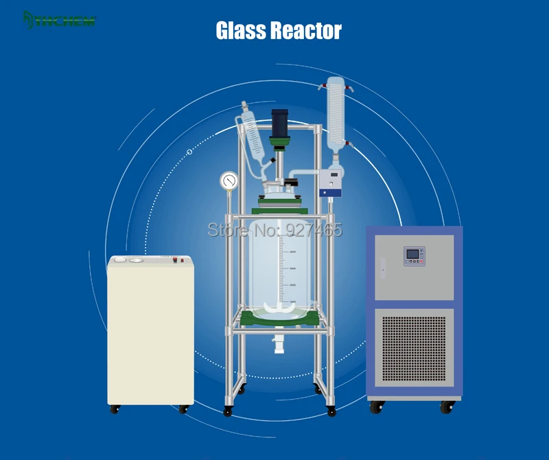 YHChem новая горячая 20L JGR20L непрерывный реактор в кожухе