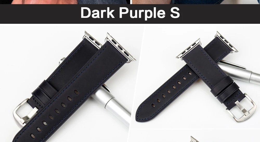 Браслеты MAIKES для часов iwatch 42 мм 38 мм ремешок для часов для Apple Watch 4 ремешок 44 мм 40 мм натуральная коровья кожа аксессуары для часов