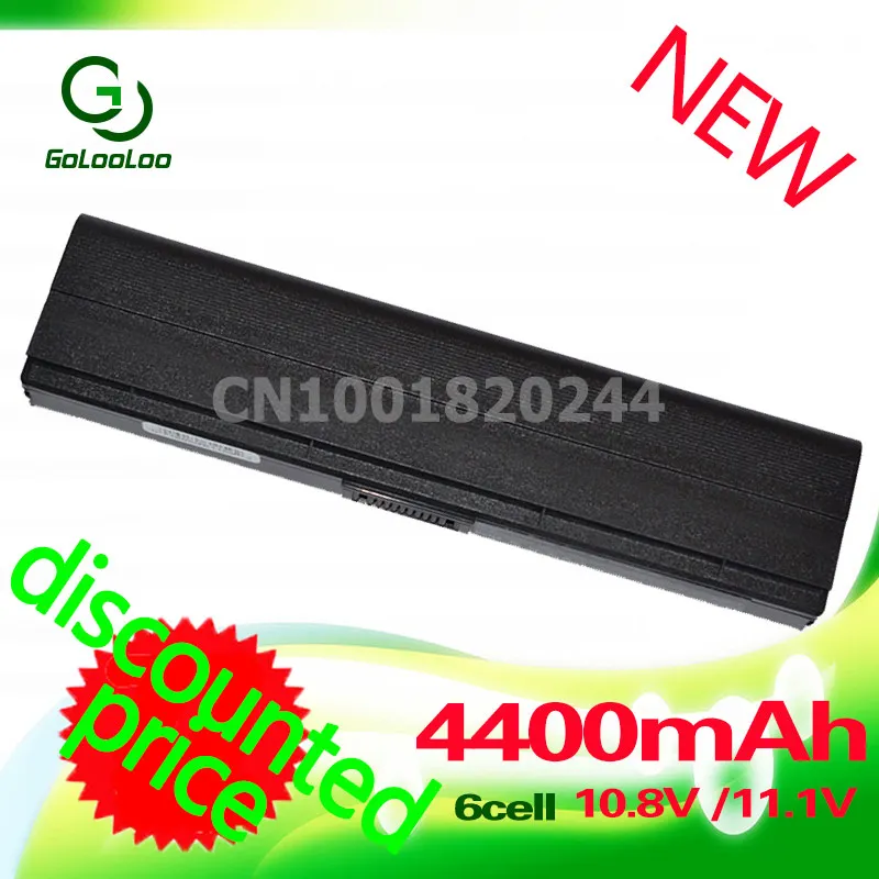 

Golooloo 6 CELLS 4400MaH battery for Asus F9 F9Dc F9E F9F F9J F9S 90-NER1B1000Y 90-NER1B2000Y A31-F9 A32-F9