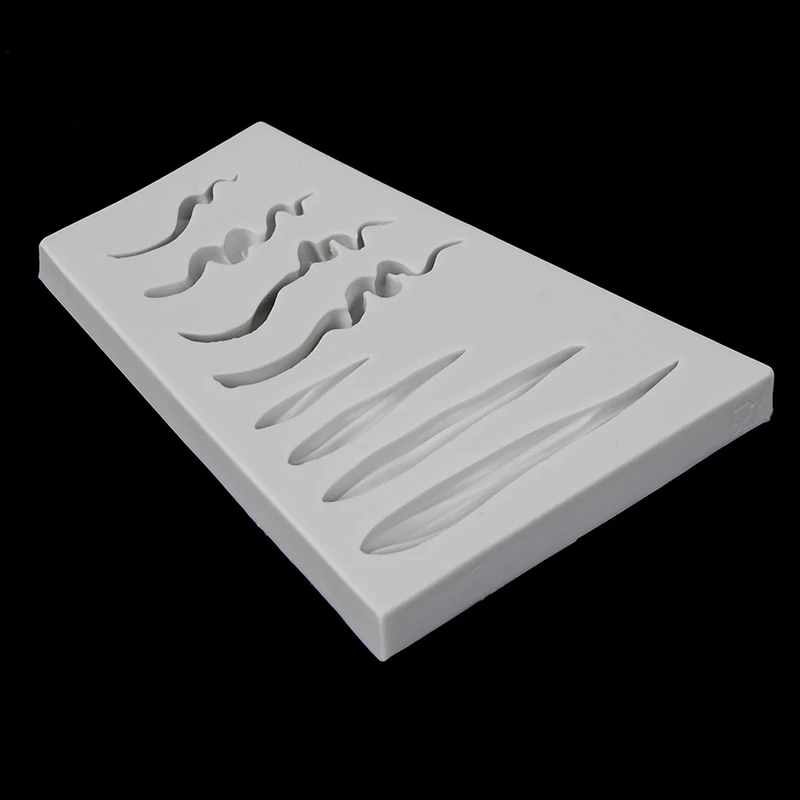 DIY 3D Кукла форма для волос Детская лица помадка торт декоративная шоколада
