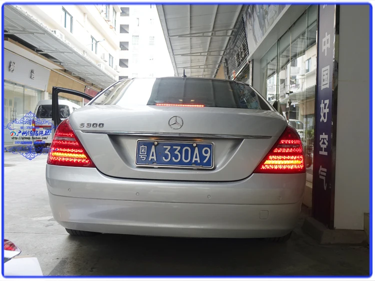KOWELL автомобильный Стайлинг для Mercedes-Benz W221 2006-2013 светодиодный задний фонарь для S300 S320 S350 S400 S600 светодиодный задний фонарь
