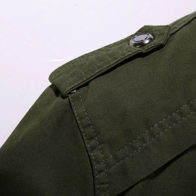 Куртка мужская с воротником-стойкой хлопок приталенный силуэт вареная