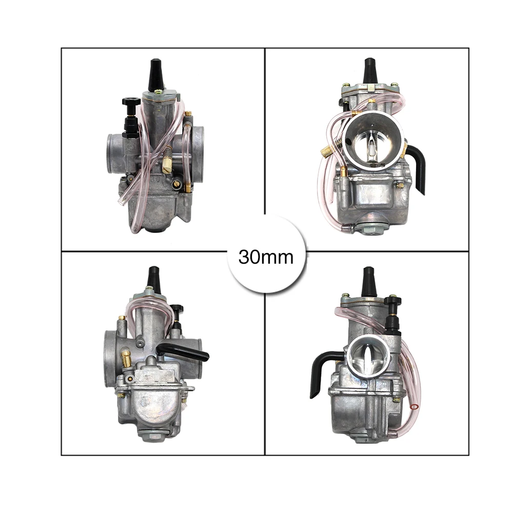 ZS MOTOS Super Performance PWK OKO 28 30 32 34mm Carburetor CARB Motorcycle RACING PARTS Scooters Dirt Bike ATV with Power Jet | Автомобили