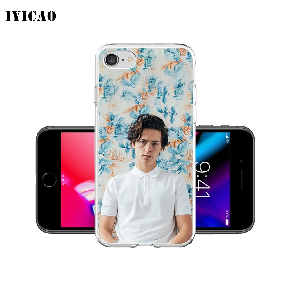 Мягкий силиконовый чехол IYICAO для iPhone X XR XS MAX 6 6s 7 8 Plus 5 5S SE из ТПУ | Мобильные