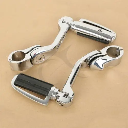 Мотоцикл 32 мм 1 1/4 &quotдлинный угловой шоссе защита двигателя Footpeg для Harley Touring Electra