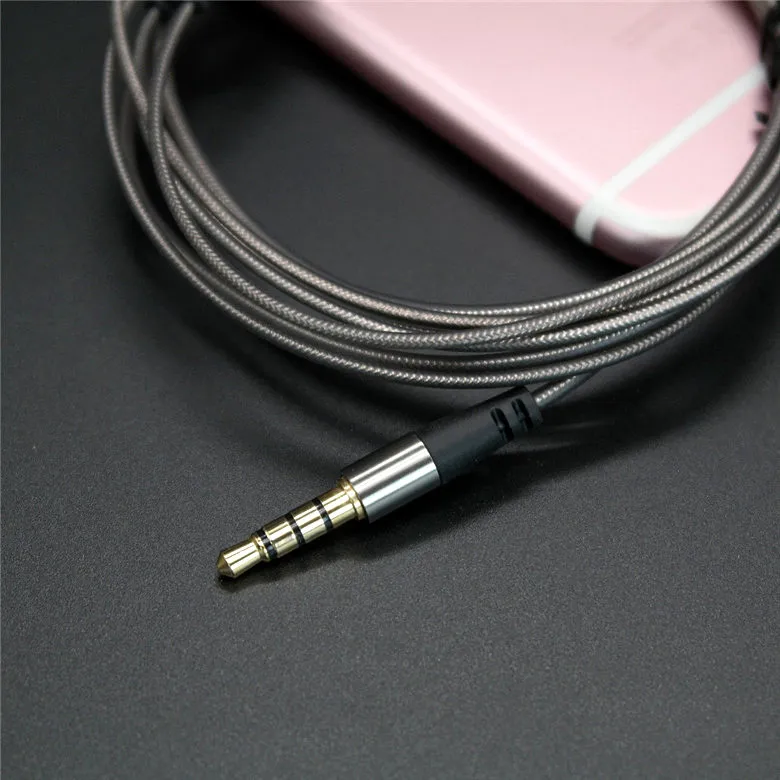 Оригинальный HIFI кабель для наушников DIY Замена мм 3 5 аудио ремонт гарнитура